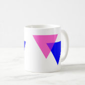Biangle Bisexueller Stolz Kaffeetasse (VorderseiteRechts)