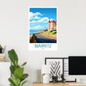 Biarritz 1 poster (Heimbüro)