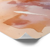 Biarritz Aquarell 1 Poster (Ecke)