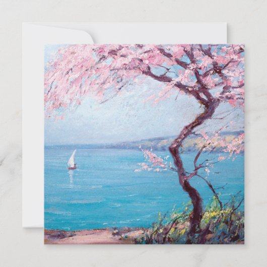 Biarritz Beach (von Kimon Loghi) Karte (Vorderseite)