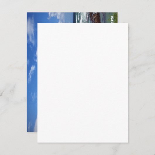 Biarritz, das Baskenland Postkarte (Vorne/Hinten)