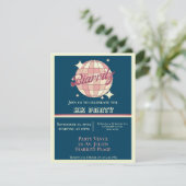 Biarritz France Beach plage Party Einladung (Stehend Vorderseite)