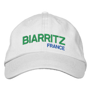 Biarritz* France Cap Bestickte Baseballkappe