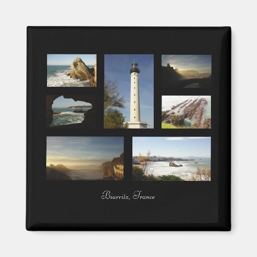 Biarritz France Magnet (Vorne)