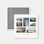 Biarritz France Magnet (Vorderseite/Rückseite)