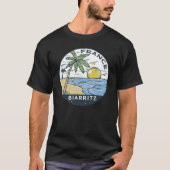 Biarritz France Vintag T-Shirt (Vorderseite)