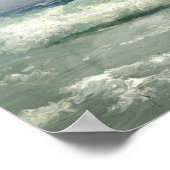 Biarritz, Ivan Konstantinowitsch Aivazovsky Poster (Ecke)