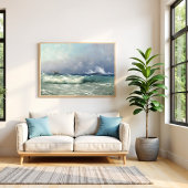 Biarritz, Ivan Konstantinowitsch Aivazovsky Poster