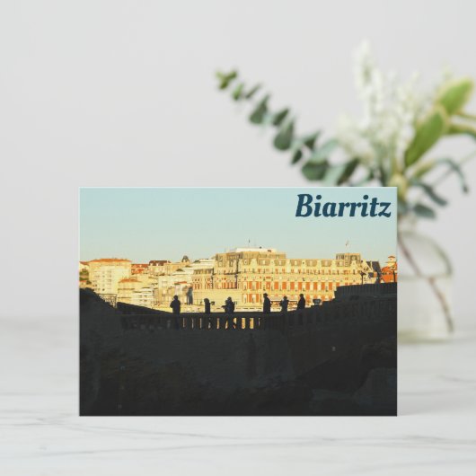 Biarritz-Karte (Stehend Vorderseite)