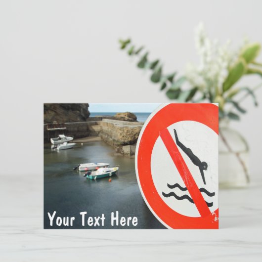 Biarritz-Karte (Stehend Vorderseite)