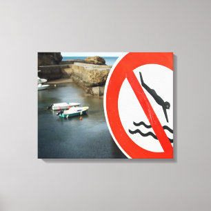 Biarritz Leinwanddruck