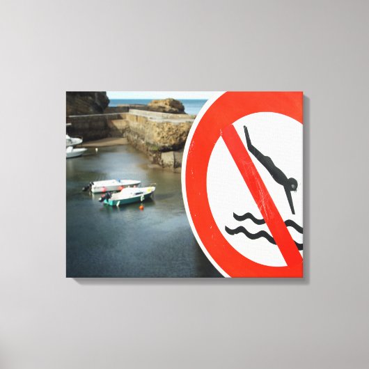 Biarritz Leinwanddruck (Vorderseite)