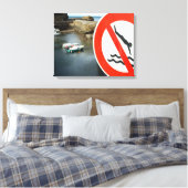 Biarritz Leinwanddruck (Insitu (Schlafzimmer))