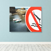 Biarritz Leinwanddruck (Insitu (Holzboden))