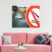 Biarritz Leinwanddruck (Insitu (Wohnzimmer))