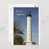 Biarritz Lighthouse Postcard Postkarte (Vorne/Hinten)