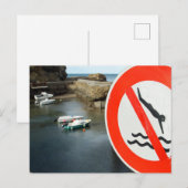 Biarritz Postkarte (Vorne/Hinten)