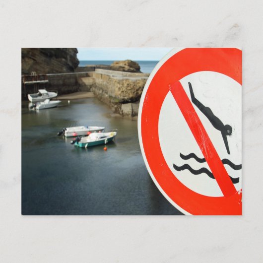 Biarritz Postkarte (Vorderseite)