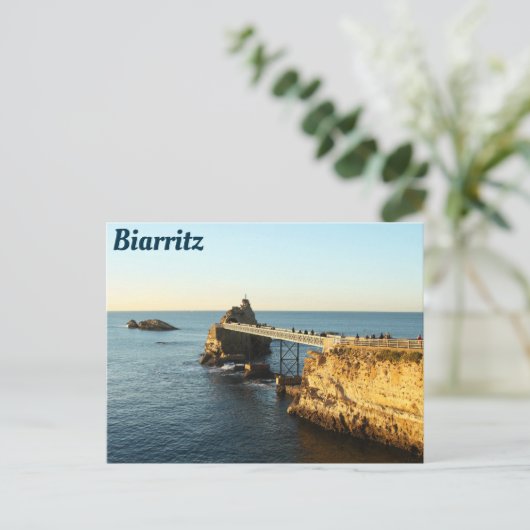 Biarritz Postkarte (Stehend Vorderseite)