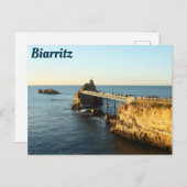 Biarritz Postkarte (Vorne/Hinten)