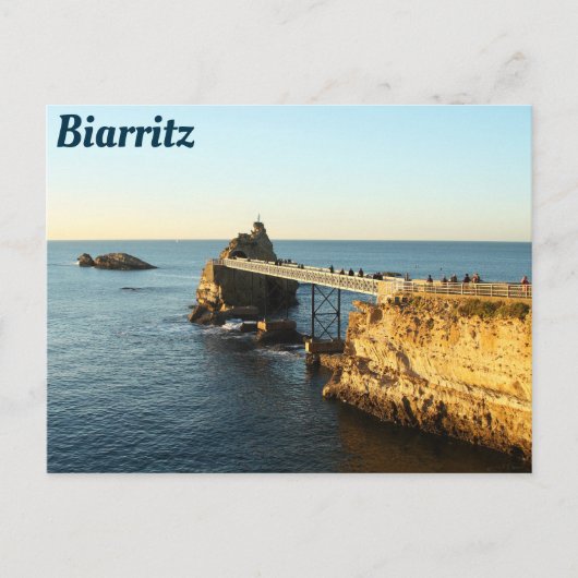 Biarritz Postkarte (Vorderseite)