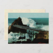 Biarritz RANCE La tempête THE TEMPEST Postkarte (Vorne/Hinten)