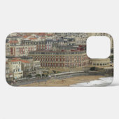 Biarritz Strand, Belle Époque Architektur. Case-Mate iPhone Hülle (Rückseite (Horizontal))