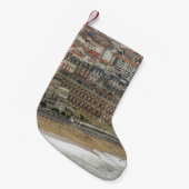 Biarritz Strand, Belle Époque Architektur. Kleiner Weihnachtsstrumpf (Vorderansicht (hängend))