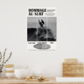 Biarritz Surfing Exhibition Poster 1989 Surf (Küche)