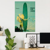 Biarritz Surfposter | Surf | Surfer Poster (Heimbüro)