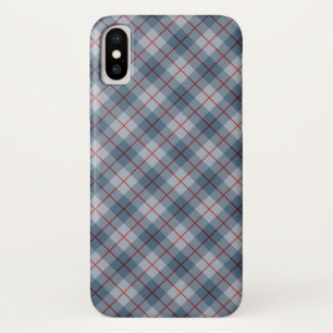 Bias Karo Blau-Rot gestreift Case-Mate iPhone Hülle