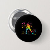 Biathlete Nordic Ski Biathlon 24 Button (Vorne & Hinten)