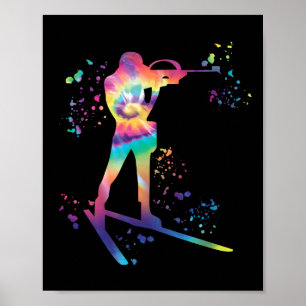 Biathlete Nordic Ski Biathlon 30 Poster