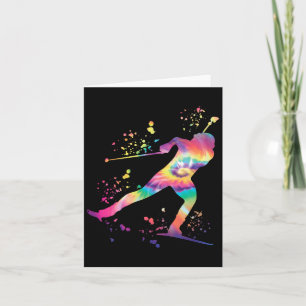 Biathlete Nordic Ski Biathlon Karte