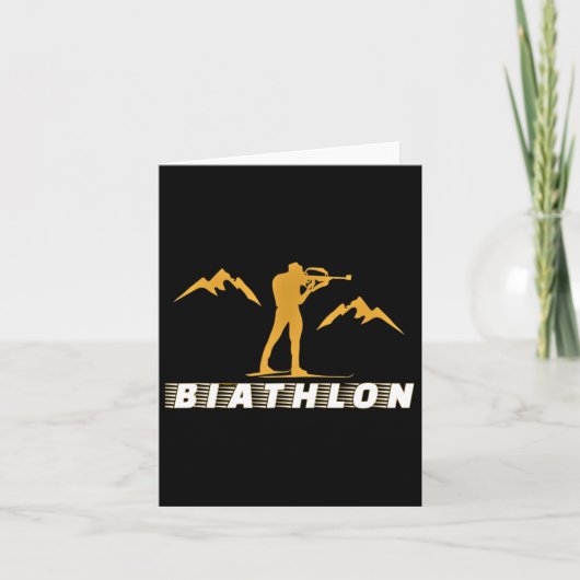 Biathlon 2 karte (Vorderseite)