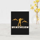 Biathlon 2 karte (Gelbe Blume)