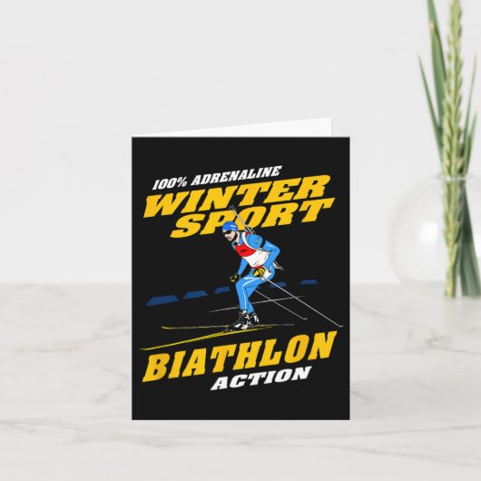 Biathlon 5 karte (Vorderseite)