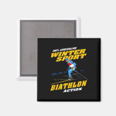 Biathlon 5 magnet (Vorderseite/Rückseite)