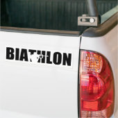 Biathlon Autoaufkleber (Auf Lkw)
