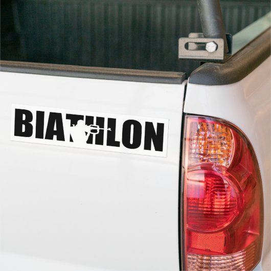 Biathlon Autoaufkleber (Auf Lkw)