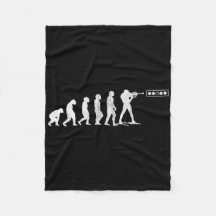 Biathlon Biathlet Human Evolution Shooting Range W Fleecedecke