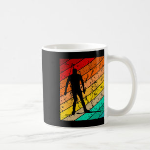 Biathlon Biathlet Skifahren Ski Vintages Retro 2 Kaffeetasse