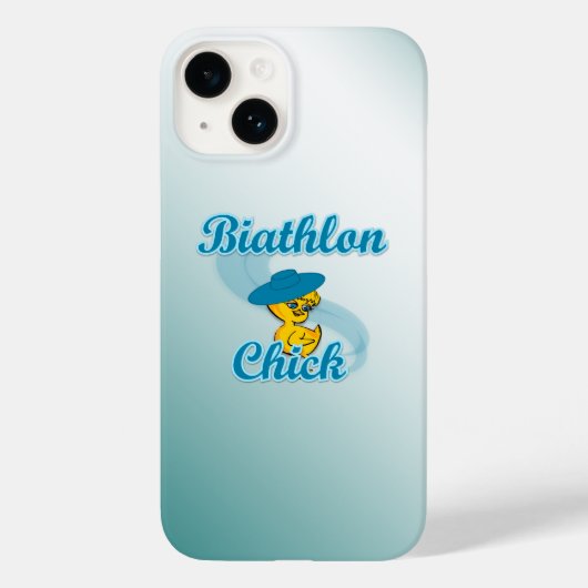 Biathlon Chick #3 Case-Mate iPhone Hülle (Rückseite)