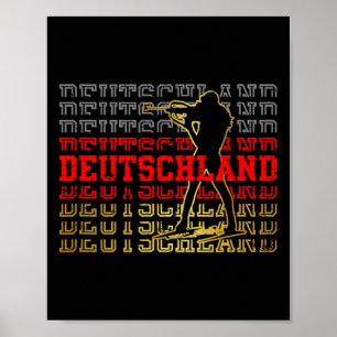 Biathlon Deutschland Wintersport Poster