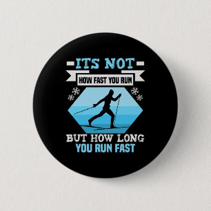 Biathlon Es ist nicht so schnell, wie schnell man Button