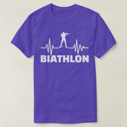 Biathlon-Frequenz (2) T-Shirt (Design vorne)