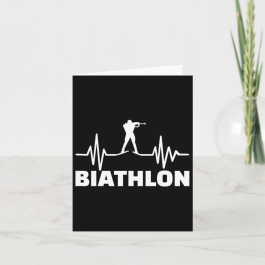 Biathlon-Frequenz Karte (Vorderseite)