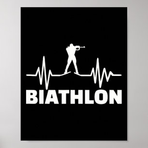 Biathlon-Frequenz Poster