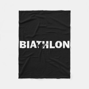 Biathlon Funny Biathlon Wandern im Val Piora Fleecedecke