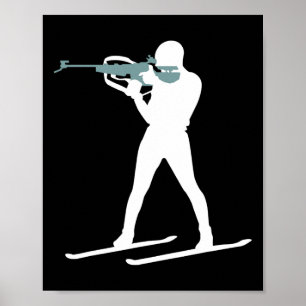 Biathlon Funny Biathlon Wandern im Val Piora Poster